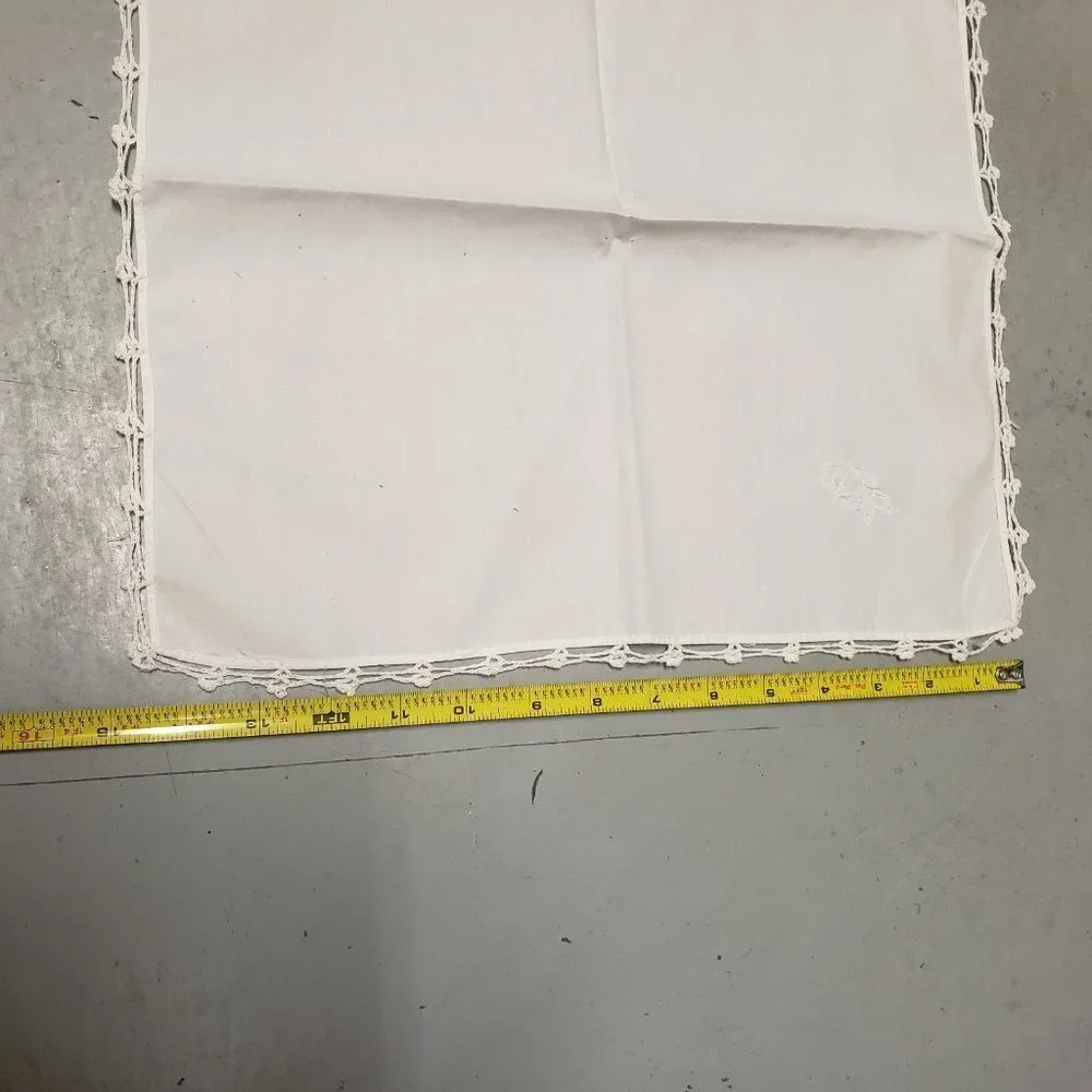 Napkins Loop Edge set of 8 cream cloth Napkin 14